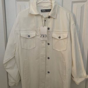 Zara Corduroy Shacket